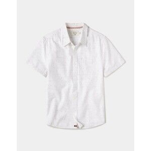 *Brand New* The Normal Brand Freshwater Button Up Shirt in White Nep Size Large